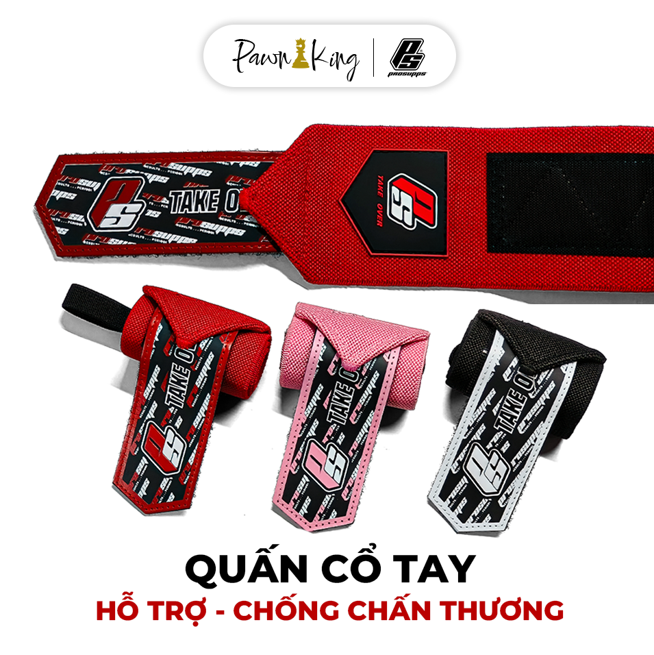 Quấn Cổ Tay Tập Gym Wrist Wraps PROSUPPS